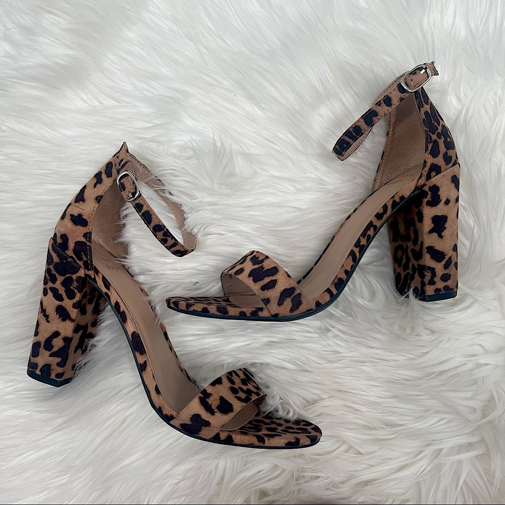 A New Day Target Ema Leopard High Block Heels